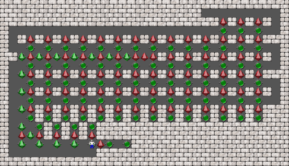 Сокобан Bugs509 collection уровень 45